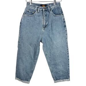 Vintage Route 66 High Waisted Mom Jean Capris 26